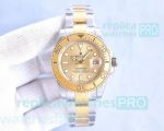 Swiss Copy Rolex Yachtmaster 37 mm Two Tone Watch ETA2836 Movement